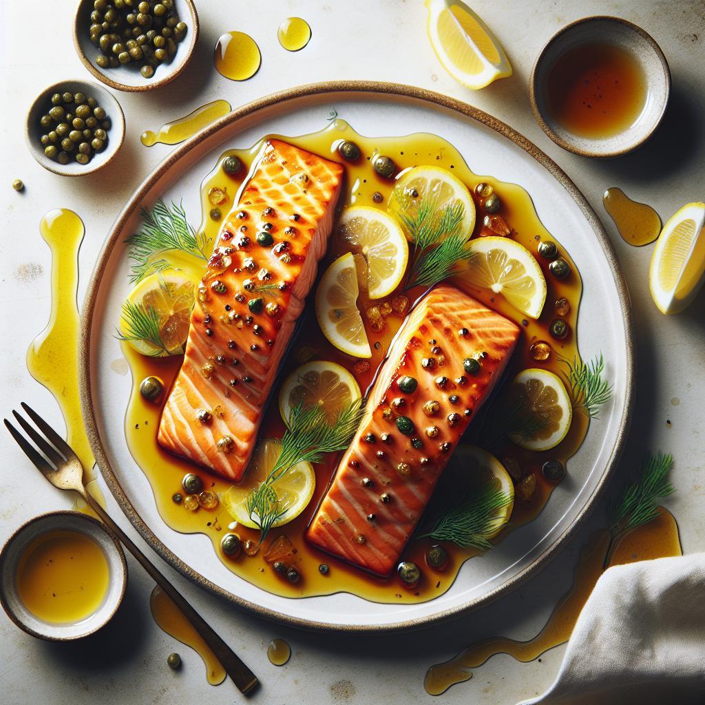 Sweet & Savory: The Art of Honey Glazed Salmon Fillets
