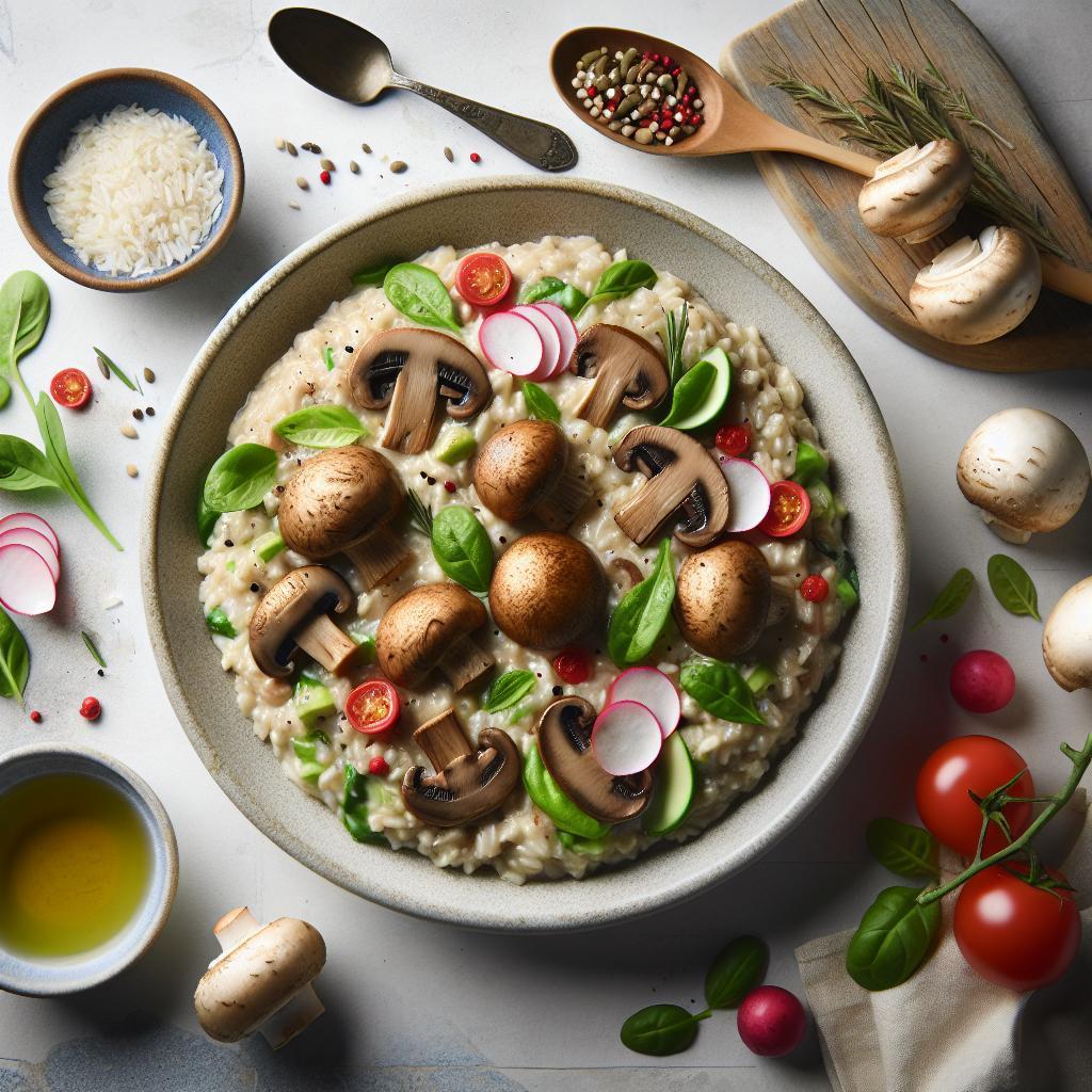 Savor the Secrets of Rich, Creamy Mushroom Risotto Delight