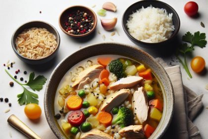Soul-Warming Chicken and Rice Soup: A Timeless Comfort Bowl
