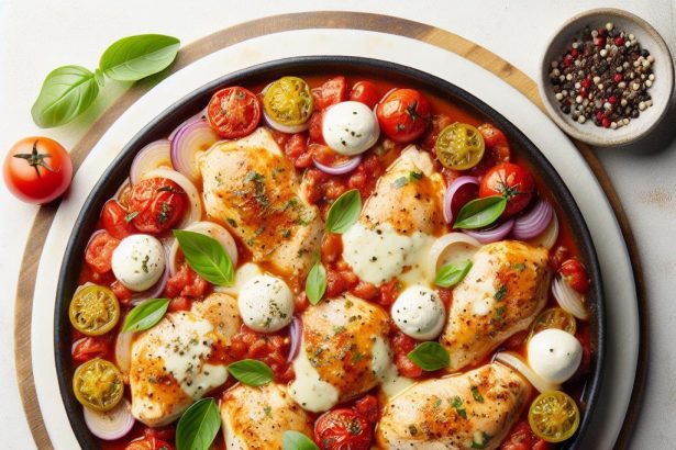 Savor the Flavor: Homemade Chicken Marinara with Mozzarella