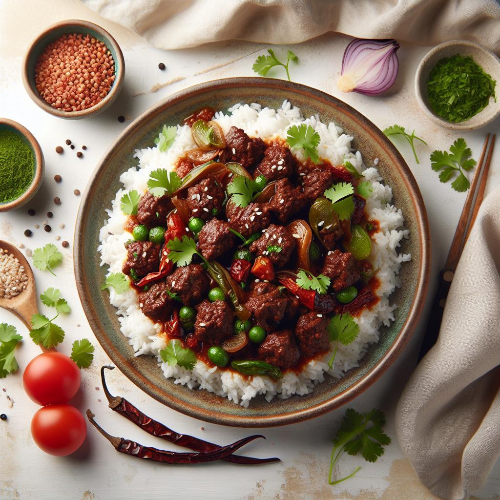 Savor the Flavor: Ultimate Beef Keema with Fragrant Rice