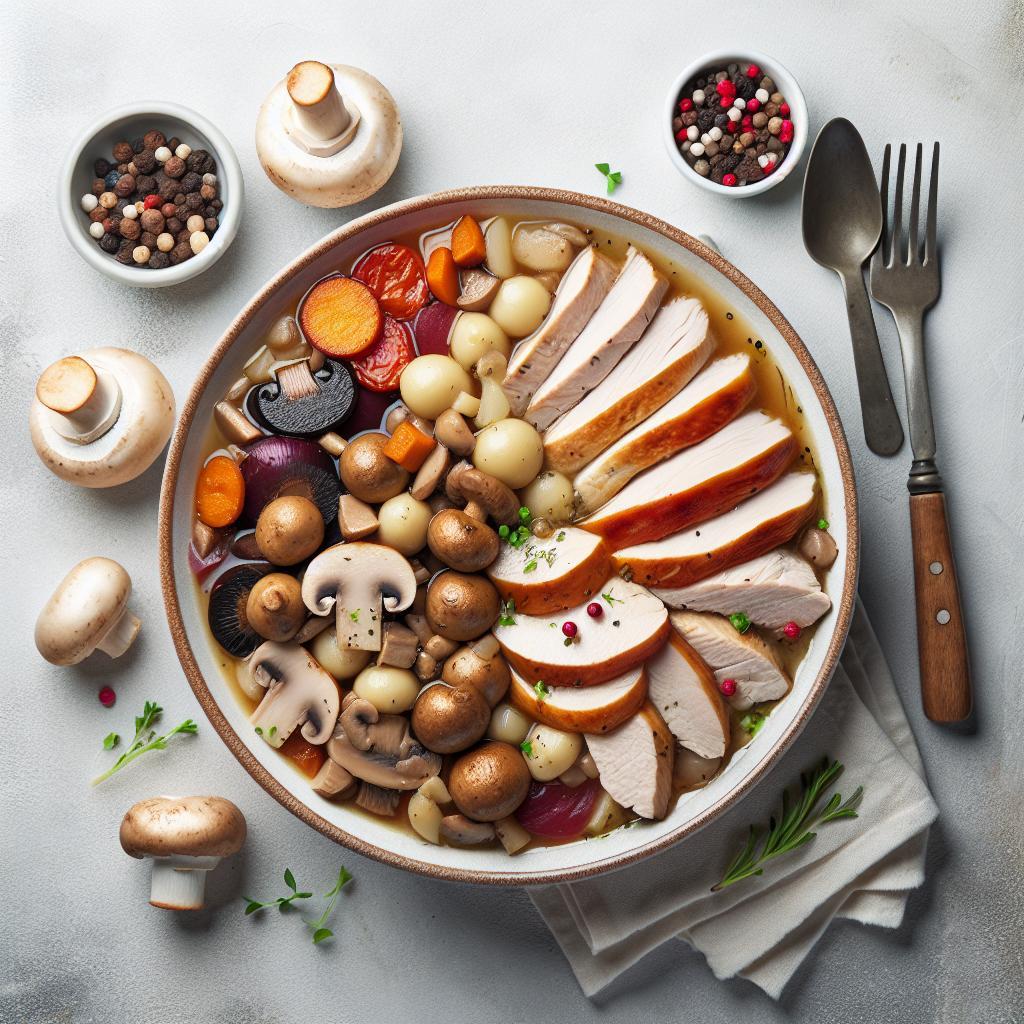 Hearty Turkey and Mushroom Stew: A Comfort Food Classic