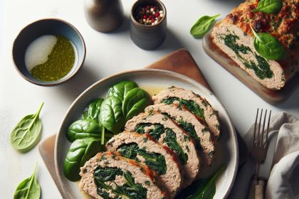 Hearty Turkey and Spinach Meatloaf: A Nutritious Classic