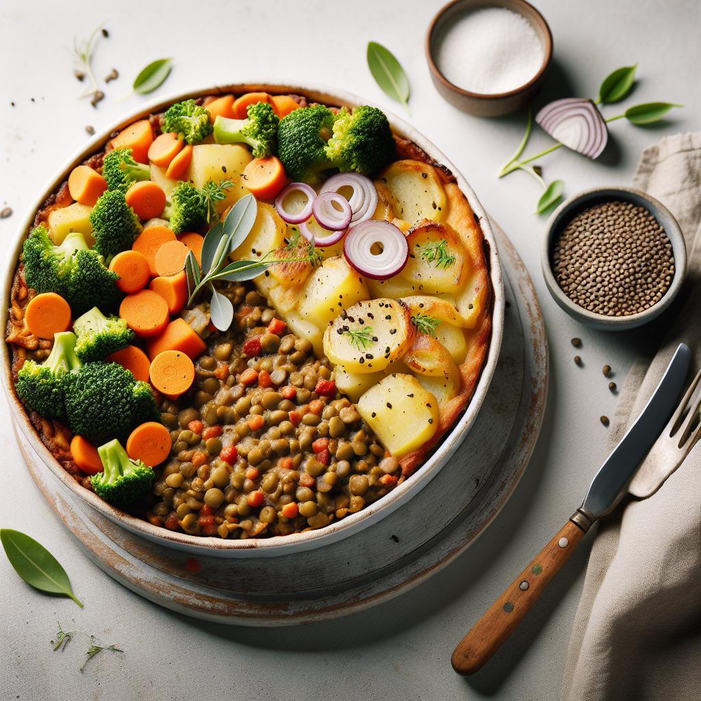 Hearty Vegetarian Lentil Shepherd’s Pie: Comfort in Every Bite