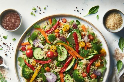 Roasted Vegetable Quinoa Salad: A Colorful, Nutritious Delight
