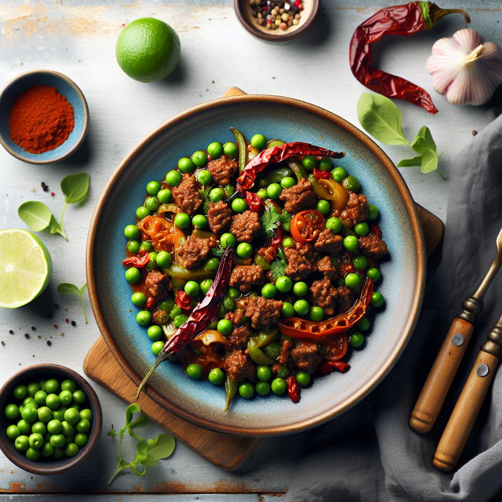 Savory Beef Keema with Peas: A Flavorful Classic Recipe