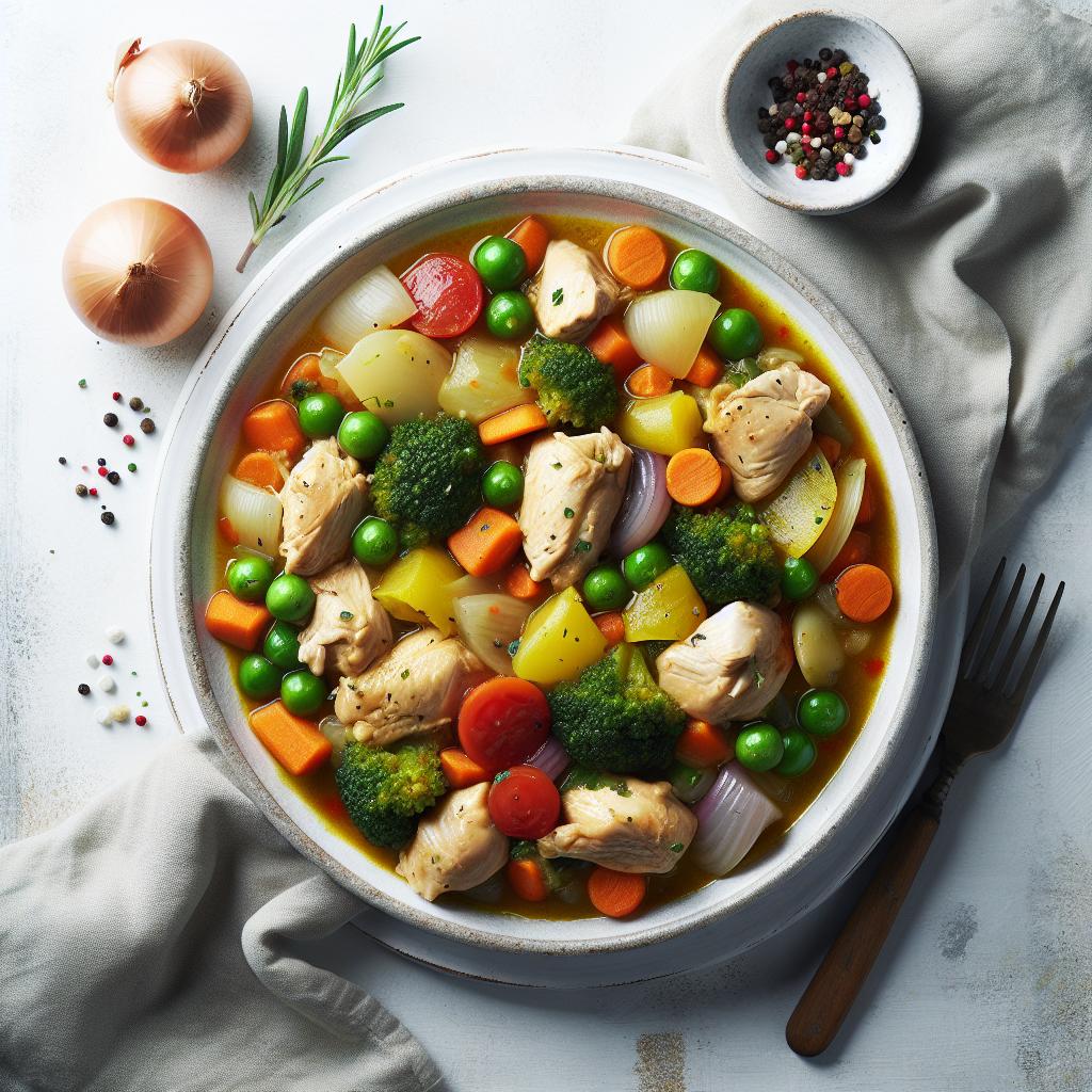 Hearty Chicken and Vegetable Stew: A Nutritious Classic