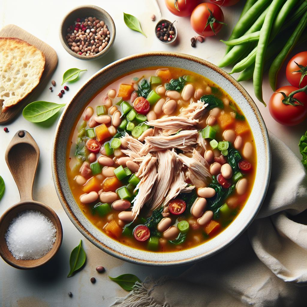 Hearty Turkey and Bean Soup: A Nutritious Comfort Classic