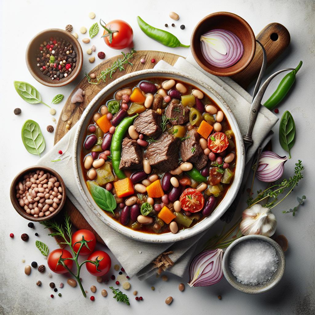 Hearty Harmony: Crafting the Perfect Beef and Bean Stew