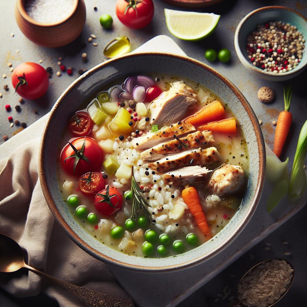 Soul-Warming Chicken and Rice Soup: A Timeless Comfort Bowl