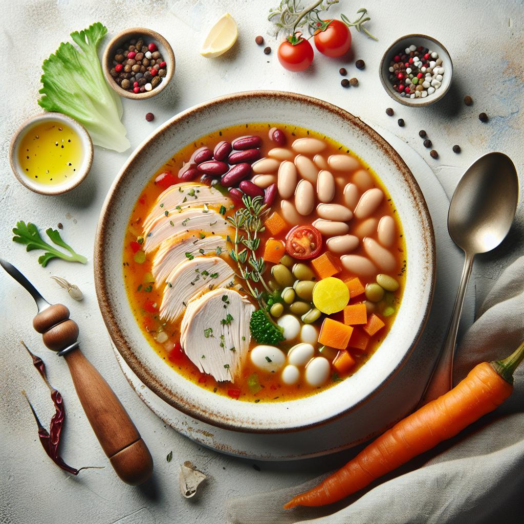Hearty Turkey and Bean Soup: Comfort in Every Spoonful