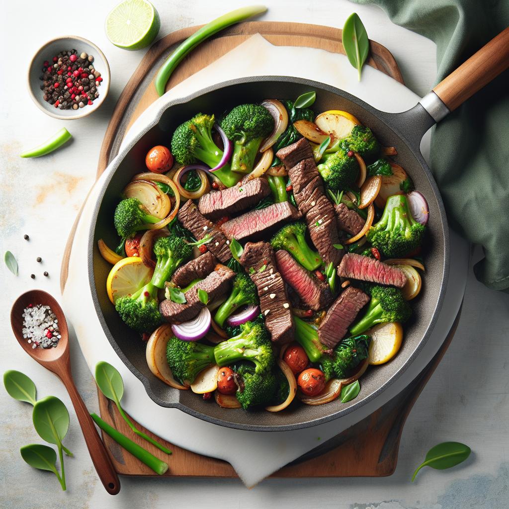 Savor the Flavor: Easy Beef and Broccoli Skillet Recipe