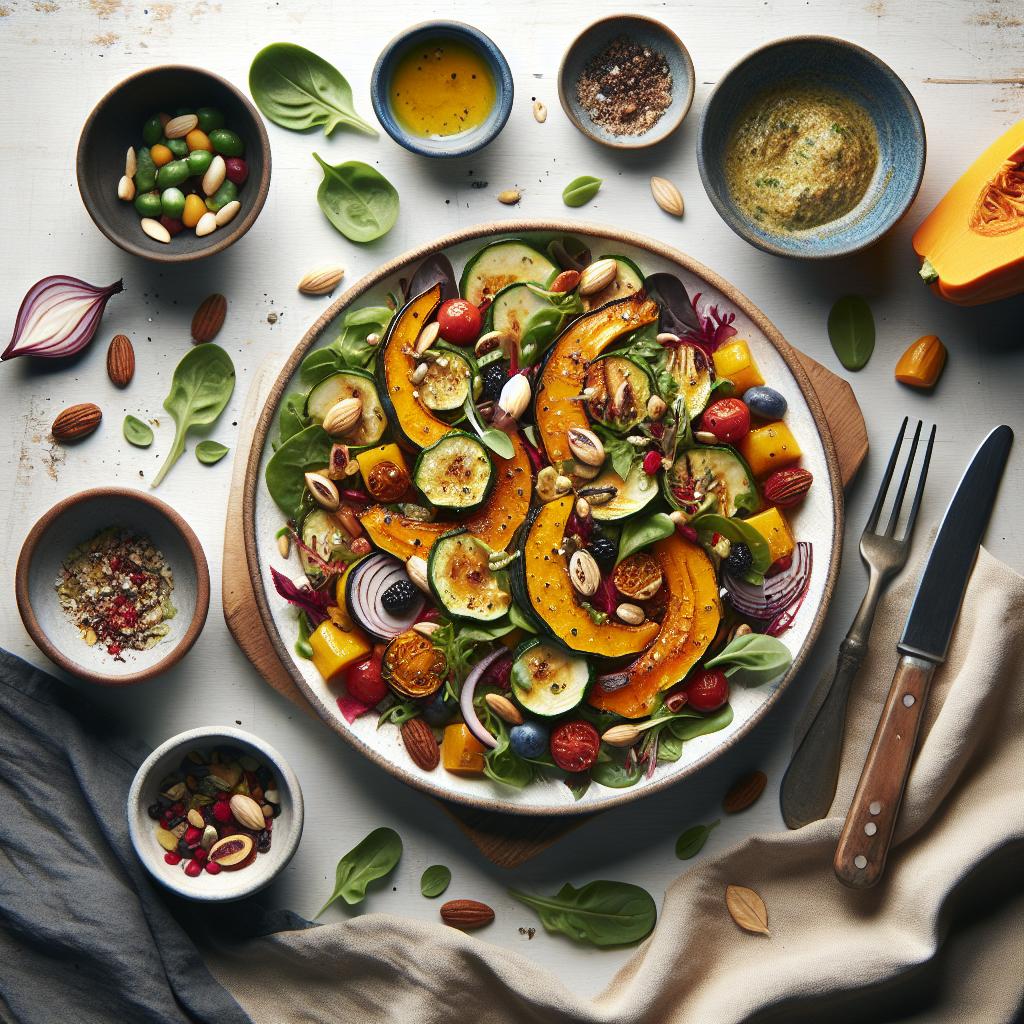 Harvest Harmony: Crafting the Perfect Roasted Squash Salad