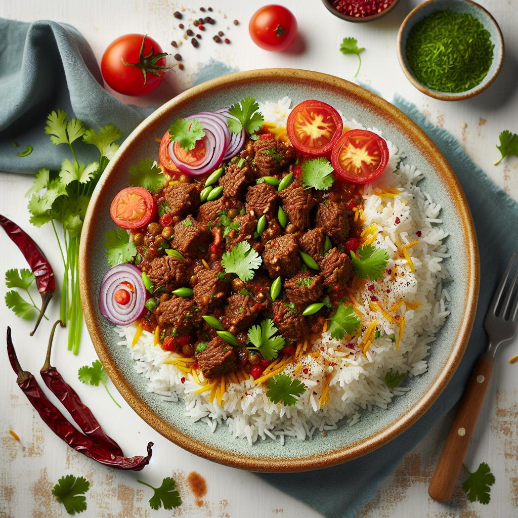 Savor the Flavor: Ultimate Beef Keema with Fragrant Rice