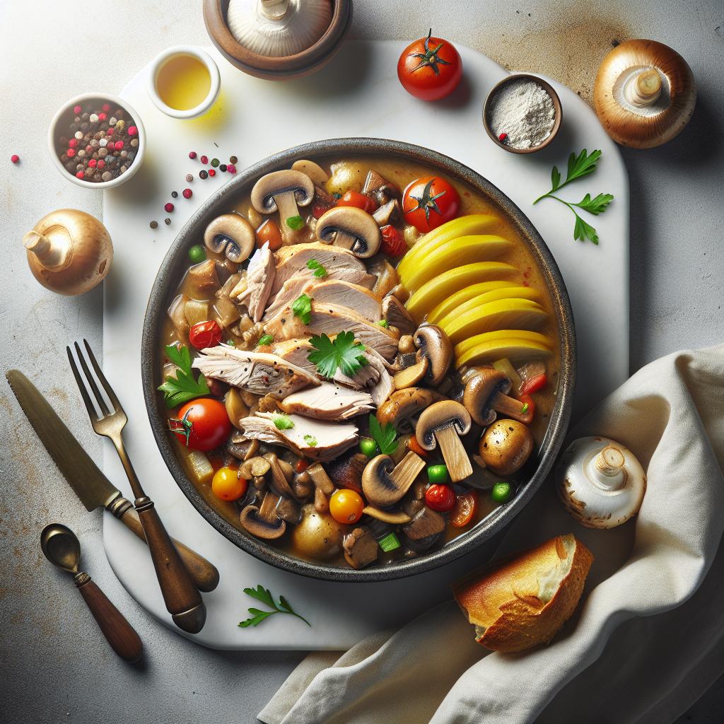 Hearty Turkey and Mushroom Stew: A Comfort Food Classic