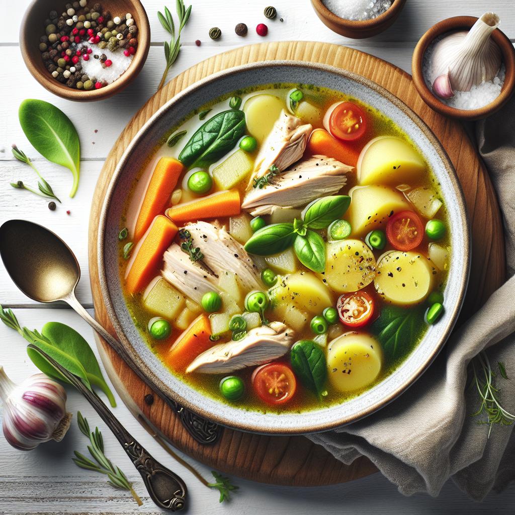 Hearty Harmony: Crafting the Perfect Chicken & Potato Soup