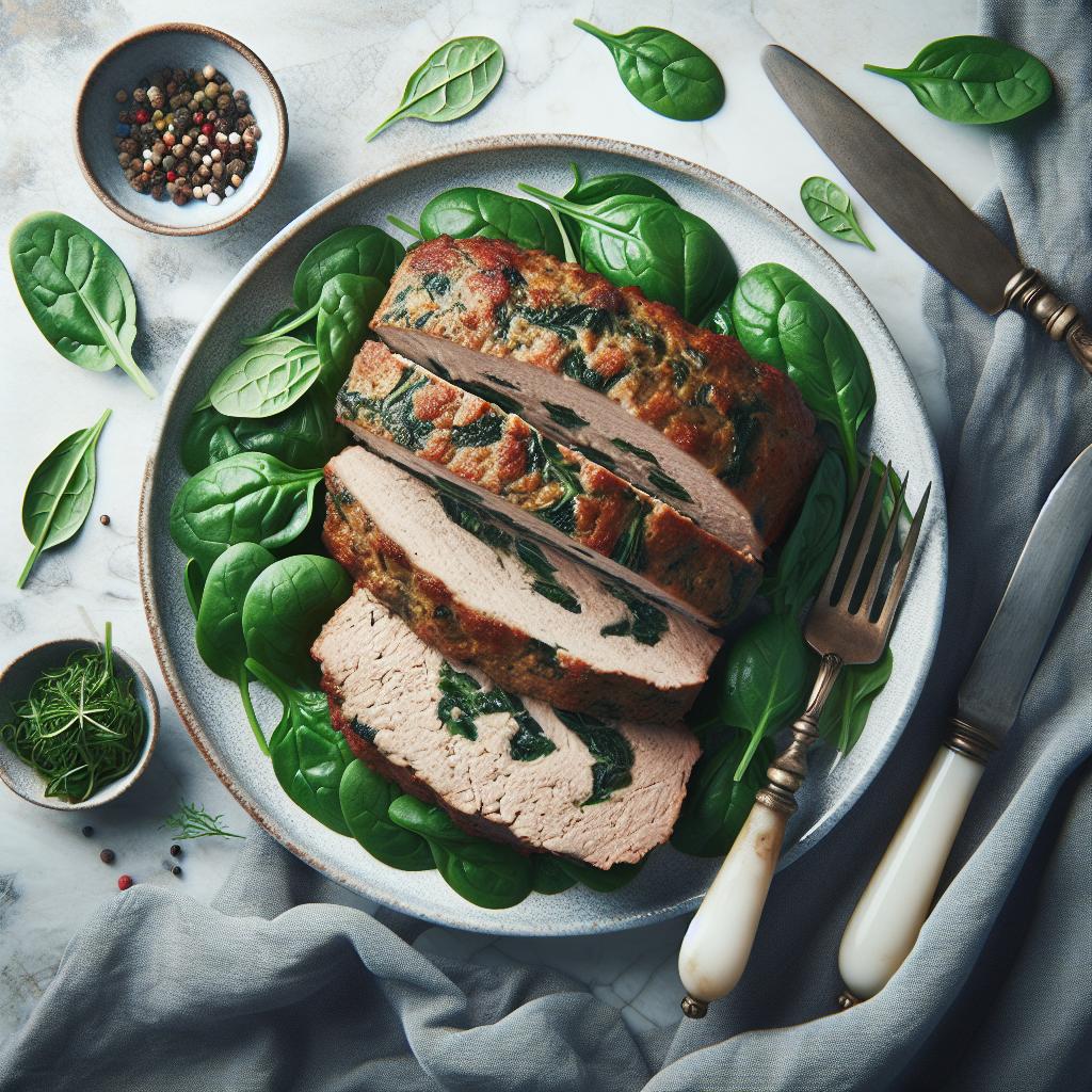 Hearty Turkey and Spinach Meatloaf: A Nutritious Classic