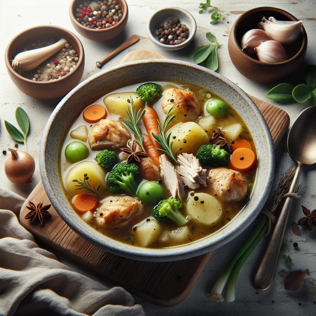 Hearty Chicken and Potato Soup: Comfort in Every Spoonful