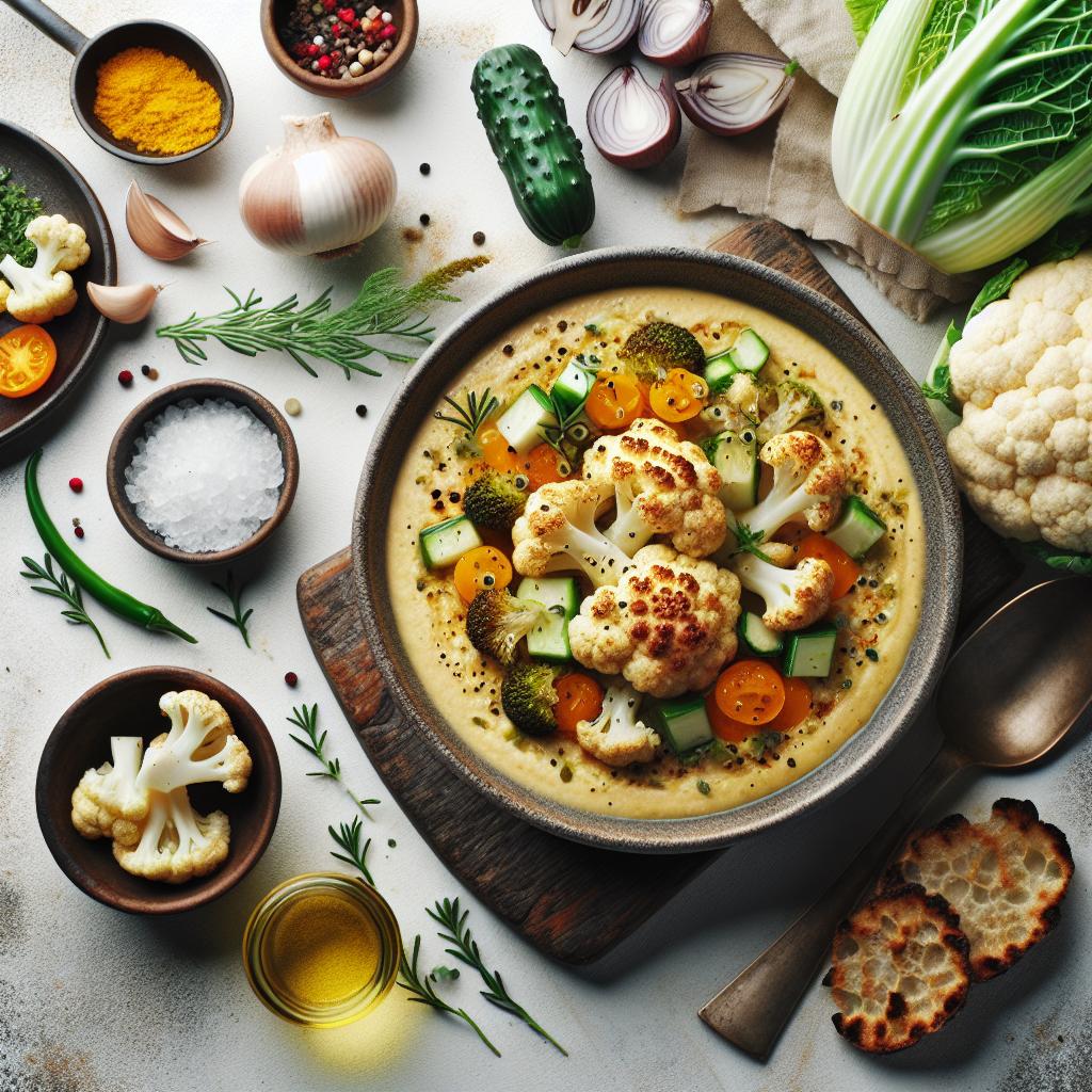 Unlock Flavor: The Art of Roasted Cauliflower Soup