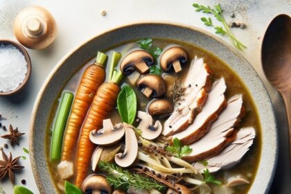 Savory Turkey and Mushroom Soup: A Cozy Culinary Delight