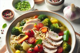 Hearty Turkey Vegetable Noodle Soup: A Nutritious Comfort Meal