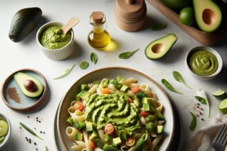 Silky Smooth Avocado Pasta Sauce: A Creamy Green Delight