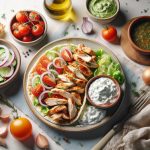Savor the Flavors: Ultimate Greek Chicken Gyros with Tzatziki