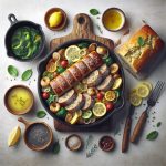 Savor Flavor: Turkey Sausage Skillet & Lemon Poppy Loaf