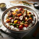 Hearty Beef and Rice Stew: Comfort in Every Savory Spoon