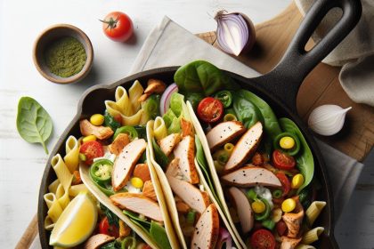 One-Pan Turkey Taco Pasta Skillet: Flavor Meets Easy Cooking