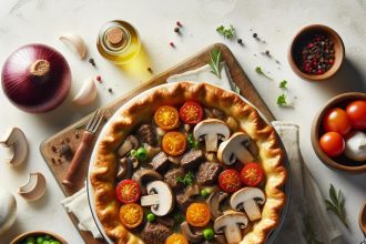 Hearty Beef & Mushroom Pot Pie: A Comfort Food Classic