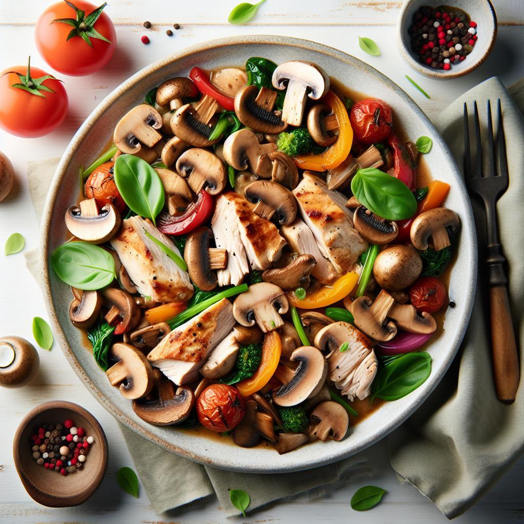 Savory Turkey and Mushroom Skillet: Easy Flavorful Dinner