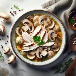 Turkey and Mushroom Soup: A Savory Blend of Comfort and Flavor