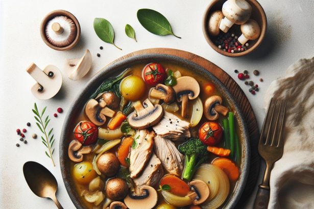 Savory Turkey and Mushroom Stew: A Hearty Comfort Classic