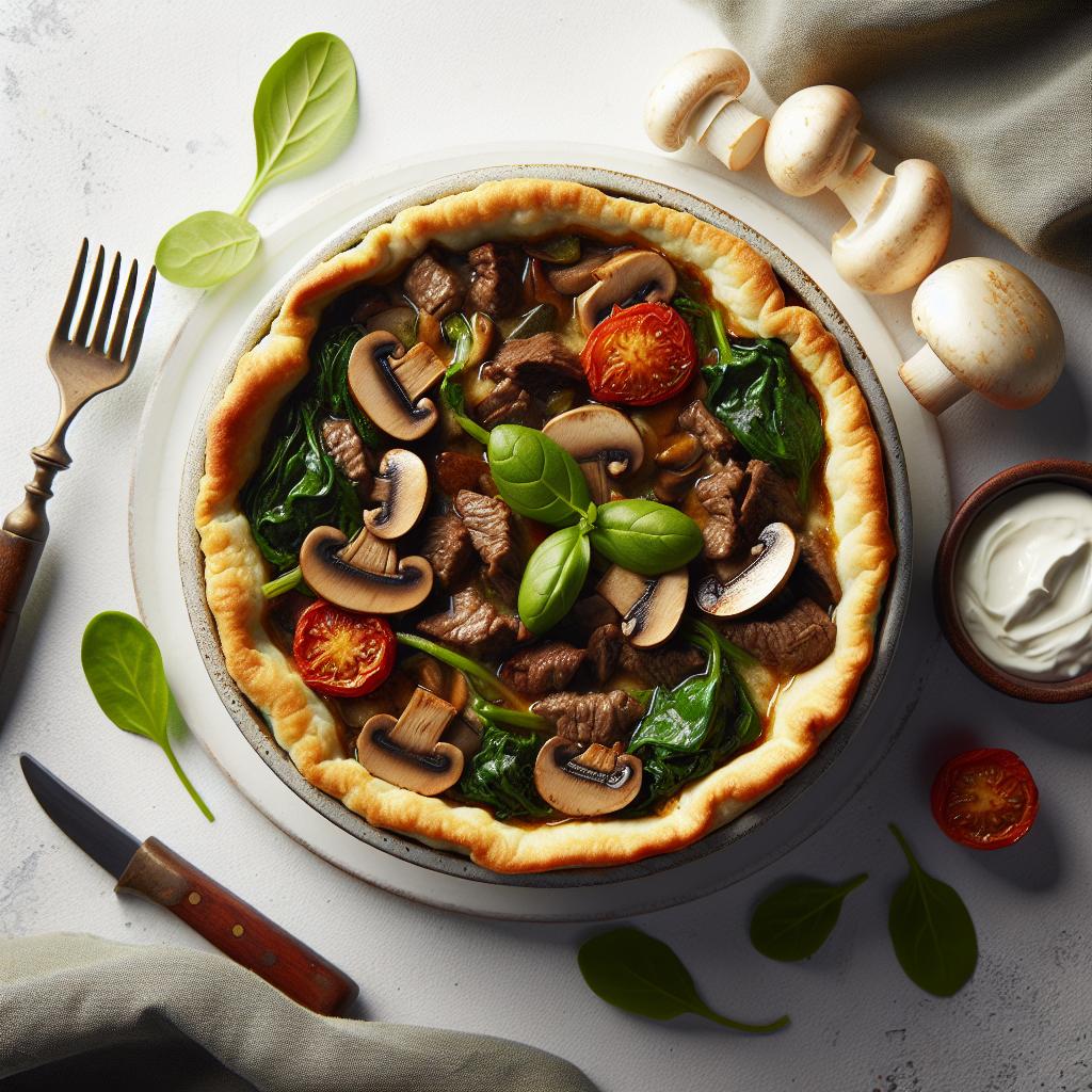 Hearty Beef & Mushroom Pot Pie: A Comfort Food Classic