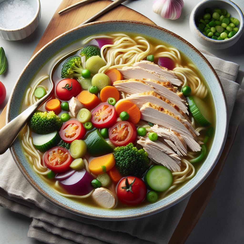 Hearty Turkey Vegetable Noodle Soup: A Nutritious Comfort Meal
